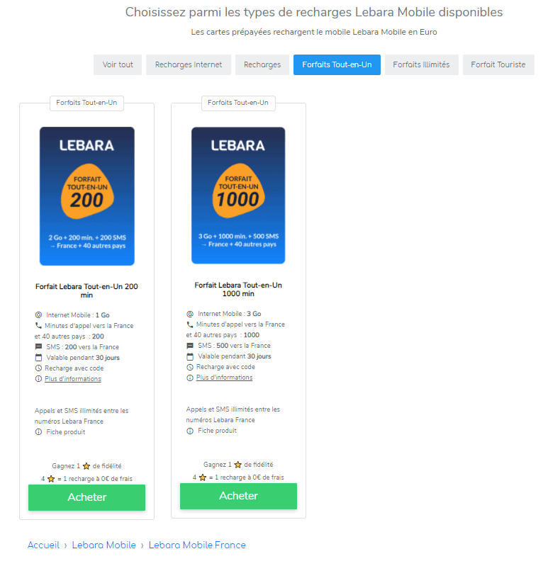Recarga Lebara fácil: las mejores ofertas