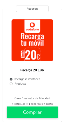 Recargar móvil prepago Vodafone: ofertas y promociones