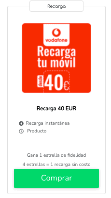 Recargar móvil prepago Vodafone: ofertas para tu móvil