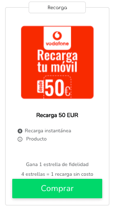 Recárgate de regalos Vodafone: las mejores ofertas del mercado